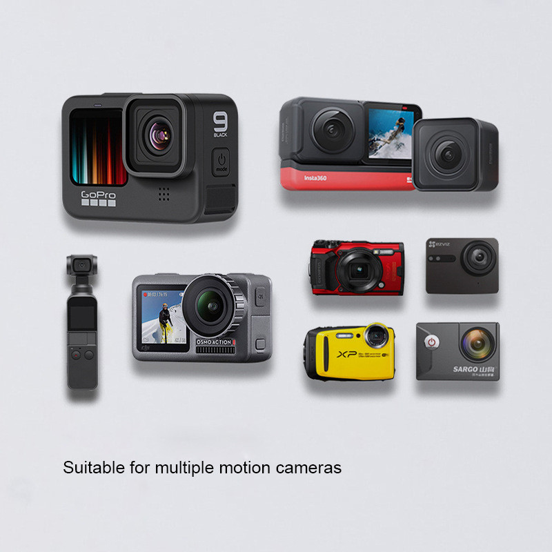 Căciulă de soare din pânză reglabilă pentru Gopro Hero 12 11 10 9 8 7 6 5 camera de acțiune insta360 x3 Yi 4K DJI OSMO Camera de acțiune sport
