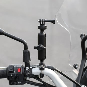 Υποστήριξη μοτοσυκλέτας Gopro Ram Mount Μοτοσικλέτα Go Pro Στήριγμα τιμονιού βάση στήριξης ποδηλάτου Στήριγμα αθλητικής κάμερας Gopro Moto