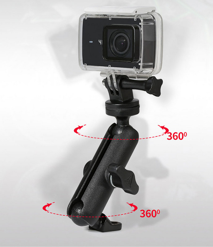 Podrška za GoPro motocikl Ram Mount Motocikl Go Pro Nosač za držač upravljača Nosač za bicikl Podrška za sportsku kameru GoPro Moto