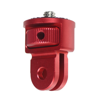 Alumīnija sakausējuma 1/4 collu skrūvējams statīva adapteris 360, rotējošs stiprinājuma turētājs Go Pro 10 9 Insta-360 One kameras piederumiem