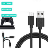 2A Kabel za napajanje 1M/2M/3M Mikro USB kabeli za brzo punjenje za Android telefon Podatkovni kabel za Xbox One /PS4 kontroler Dodaci