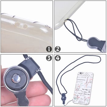 Αποσπώμενο μακρύ λουράκι λαιμού με κορδόνι για iPhone Xiaomi Κλειδί Θήκη για κάρτα ταυτότητας Κλειδί Κινητό Τηλέφωνο Landyard Μπρελόκ Κάμερα με καλώδιο