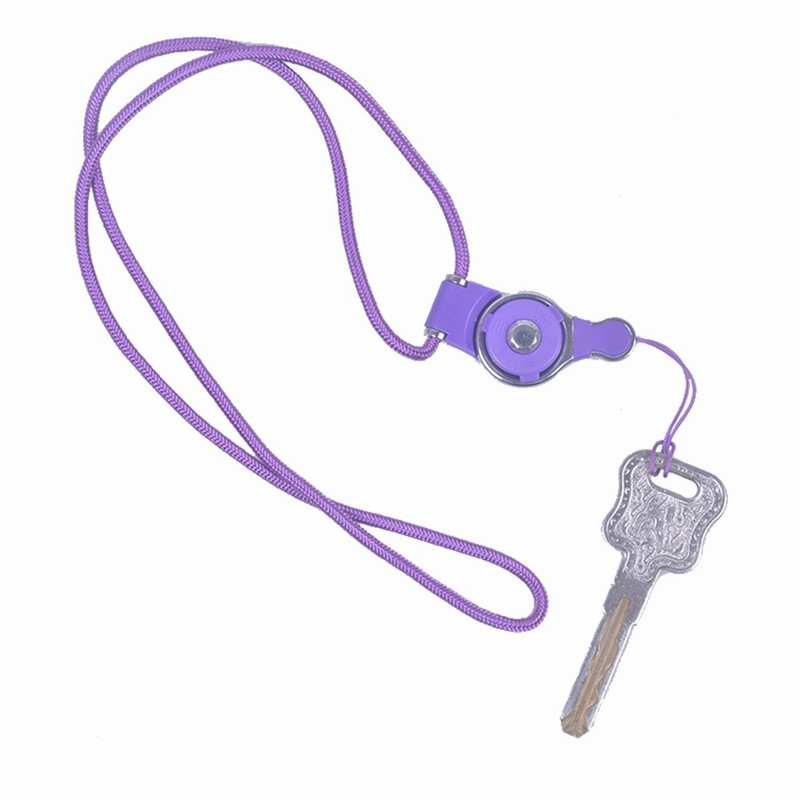 Cureaua detașabilă pentru gât cu șnur lung pentru IPhone Xiaomi Suport card de identificare pentru cheie Cordon cheie Telefon mobil Breloc pentru chei Cameră