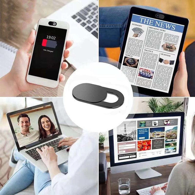 Poklopac za web-kameru, prijenosna naljepnica privatnosti Ultratanki zaštitni klizač Univerzalni antišpijunski poklopac kamere za prijenosno računalo Naljepnica privatnosti