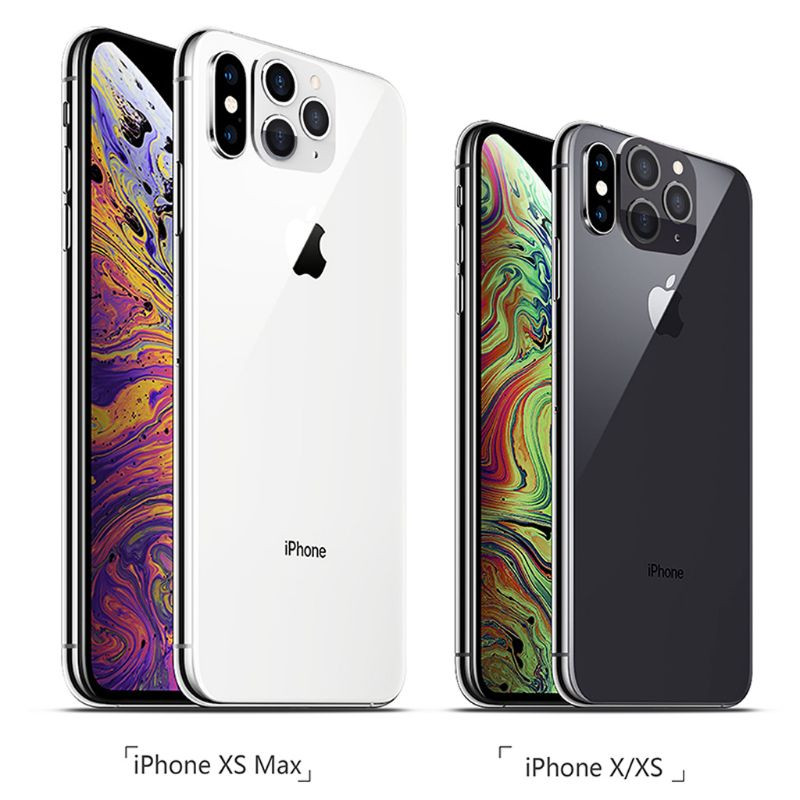 Nova maska za objektiv kamere za iPhone X XS / XS MAX Sekunda promjene za iPhone 11 Pro