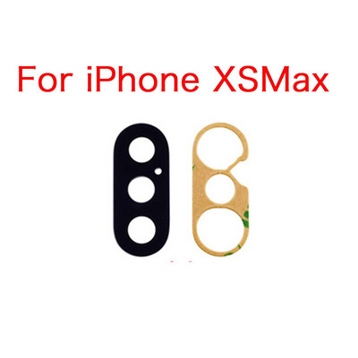 pentru Apple iPhone X XS Max XR Piesă de lentilă din spate din sticlă din spate și adeziv de 3 m
