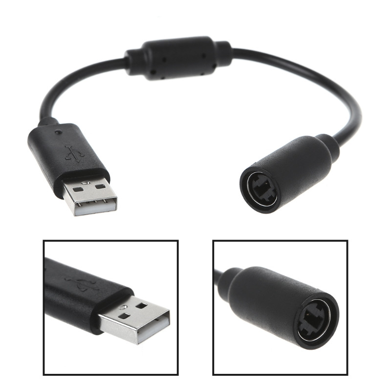 Viegli lietojami aksesuāri USB kabeļa spēļu kontrolieris, vadu Breakaway Gamepad, izturīgs pārveidotāja kursorsviras adapteris Xbox360