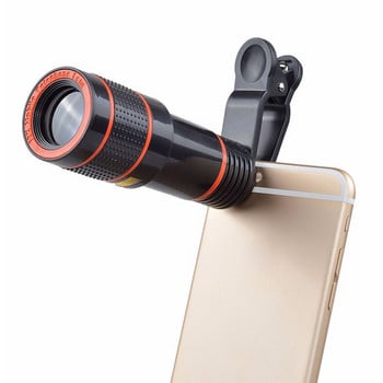 Τηλεσκοπικός φακός τηλεσκοπίου 20x 8x 12x φακός ζουμ Μονόφθαλμος κάμερα κινητού τηλεφώνου Φακός για smartphones lente para celular Για iPhone