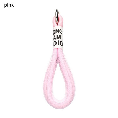 Snur color fluorescent Curea telefon plasă Landyard pentru genți Benzi împletite Cheie Accesorii pentru agățat Breloc