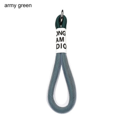 Snur color fluorescent Curea telefon plasă Landyard pentru genți Benzi împletite Cheie Accesorii pentru agățat Breloc