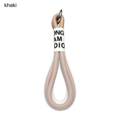 Snur color fluorescent Curea telefon plasă Landyard pentru genți Benzi împletite Cheie Accesorii pentru agățat Breloc