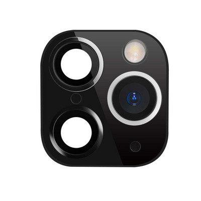 Karcmentes módosított fém matrica másodpercek cseréje kamera lencsevédő iPhone X XS XR MAX hamis fényképezőgép iPhone 11 Pro Max készülékhez