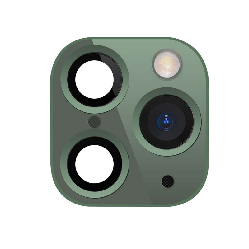 Karcmentes módosított fém matrica másodpercek cseréje kamera lencsevédő iPhone X XS XR MAX hamis fényképezőgép iPhone 11 Pro Max készülékhez