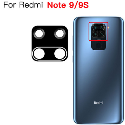 Aizmugurējās kameras stikla objektīva nomaiņa priekš Xiaomi Redmi Note 9 9s 10 10s Pro ar abpusēju līmi, labošanas rīki