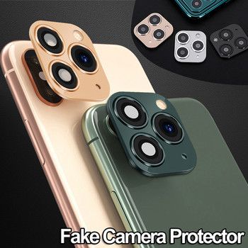 Αυτοκόλλητο Fake Camera Lens Seconds for iPhone Upgrade Screen Protector for iPhone X / XS Max Αλλαγή σε iPhone 11 pro Max