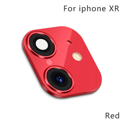Lažna naljepnica objektiva kamere Sekunde za iPhone telefon Nadogradnja Zaštita zaslona za iPhone X / XS Max Promijenite na iPhone 11 pro Max