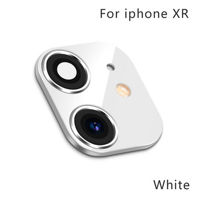 Lažna naljepnica objektiva kamere Sekunde za iPhone telefon Nadogradnja Zaštita zaslona za iPhone X / XS Max Promijenite na iPhone 11 pro Max