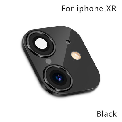 Lažna naljepnica objektiva kamere Sekunde za iPhone telefon Nadogradnja Zaštita zaslona za iPhone X / XS Max Promijenite na iPhone 11 pro Max