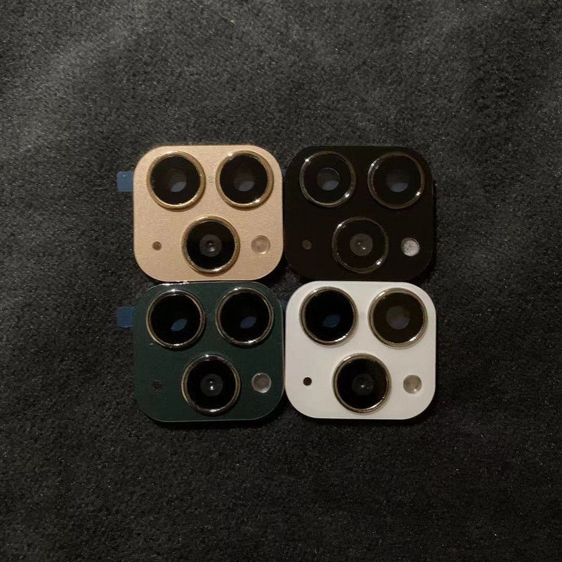 Netikros kameros objektyvo lipdukas sekundės iPhone telefonui Atnaujinkite ekrano apsaugą, skirtą iPhone X / XS Max Keisti į iPhone 11 pro Max