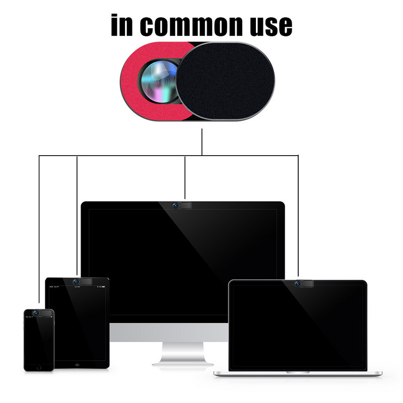 20/1PCS universālas tīmekļa kameras aizsargvāciņš klēpjdatoram Macbook iPad planšetdatoram iPhone Samsung kameras aizsargslīdņa konfidencialitātes uzlīme