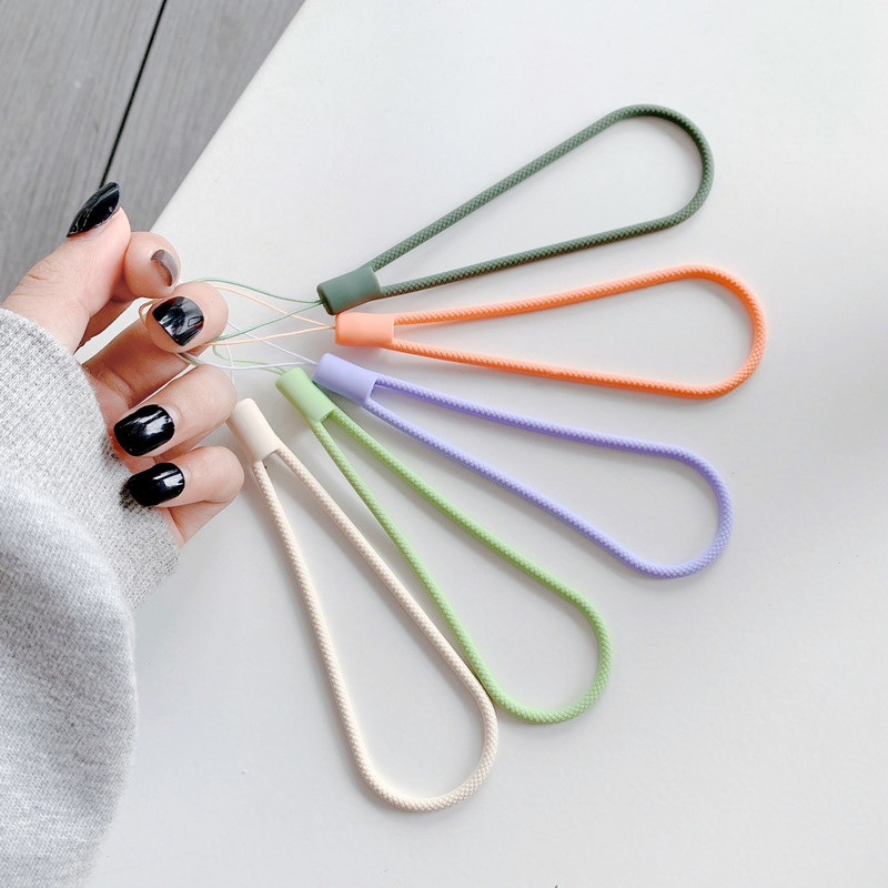 Silikonske naramenice za zapešće Trake za ruke Telefonske privjeske za mobilni telefon Kabel za kameru Lanac za ključeve Slatka uzica za ključeve Kabel za ključeve Viseći