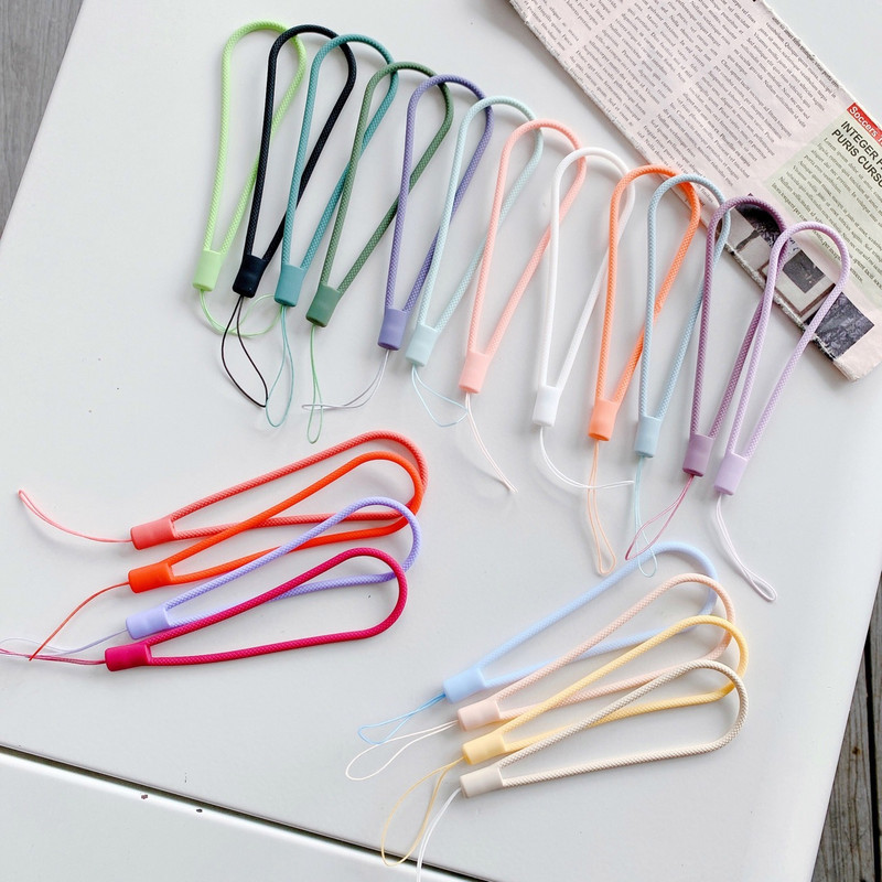 Silikonske naramenice za zapešće Trake za ruke Telefonske privjeske za mobilni telefon Kabel za kameru Lanac za ključeve Slatka uzica za ključeve Kabel za ključeve Viseći