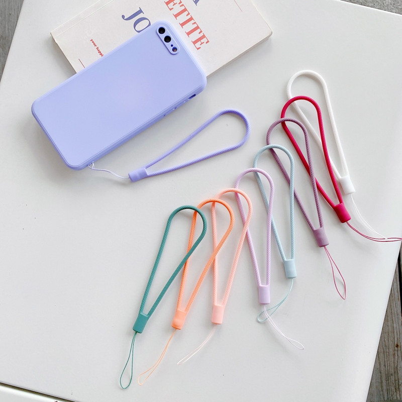 Silikonske naramenice za zapešće Trake za ruke Telefonske privjeske za mobilni telefon Kabel za kameru Lanac za ključeve Slatka uzica za ključeve Kabel za ključeve Viseći