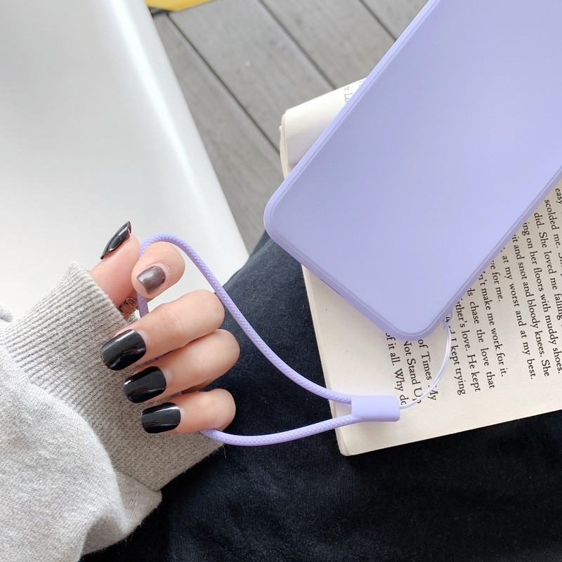 Silikonske naramenice za zapešće Trake za ruke Telefonske privjeske za mobilni telefon Kabel za kameru Lanac za ključeve Slatka uzica za ključeve Kabel za ključeve Viseći