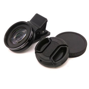 37MM 15X Macro Lens 4K HD Professional Photography Phone Camera Lens for Eyelashes Diamond Jewelry 30X Macro Lens for Smartphone