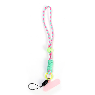 Snur universal pentru telefon, detasabil, reglabil, curea pentru încheietura mâinii, pentru iPhone Samsung Mi, frânghie pentru telefon mobil, breloc împletit, breloc