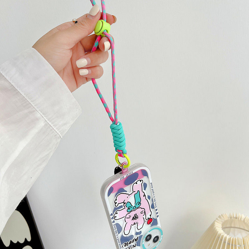 Snur universal pentru telefon, detasabil, reglabil, curea pentru încheietura mâinii, pentru iPhone Samsung Mi, frânghie pentru telefon mobil, breloc împletit, breloc