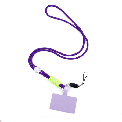 Noņemama mobilā tālruņa ķēde, regulējama šķērsvirsma drošības saite. Tālruņa štrope piekarināma kakla aukla neilona siksna priekš iPhone MI