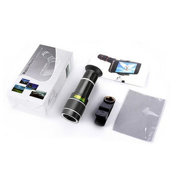 20x Zoom HD Universal Smartphone Οπτική κάμερα τηλεφακός τηλεσκοπίου με κλιπ