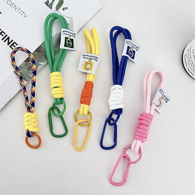 Univerzalna vrpca za mobilni telefon Kratke naramenice za zapešće Viseći privjesak za ključeve Pleteno uže sa zamjenskim zakrpama Dodaci