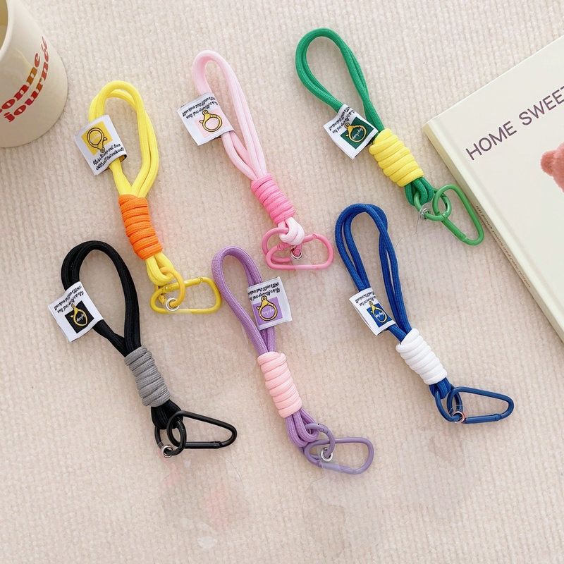 Univerzalna vrpca za mobilni telefon Kratke naramenice za zapešće Viseći privjesak za ključeve Pleteno uže sa zamjenskim zakrpama Dodaci