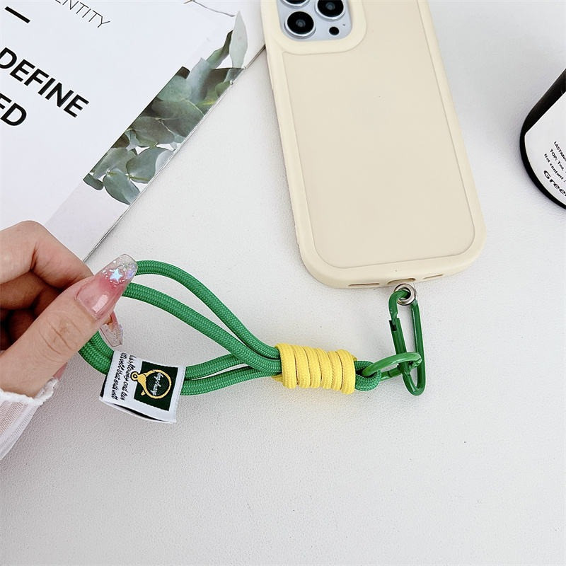 Univerzalna vrpca za mobilni telefon Kratke naramenice za zapešće Viseći privjesak za ključeve Pleteno uže sa zamjenskim zakrpama Dodaci