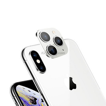 Νέο αυτοκόλλητο δέρματος για το κάλυμμα θήκης φακού κάμερας γενικής χρήσης για iPhone X XS / XS MAX δευτερόλεπτα Αλλαγή για το iPhone 11 Pro