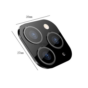Νέο αυτοκόλλητο δέρματος για το κάλυμμα θήκης φακού κάμερας γενικής χρήσης για iPhone X XS / XS MAX δευτερόλεπτα Αλλαγή για το iPhone 11 Pro