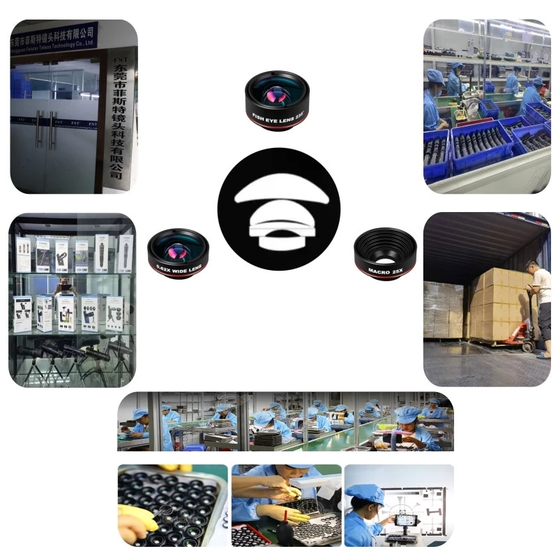 Objektiv za telefonsku fotografiju 3 u 1 riblje oko riblje oko 0,62X širokokutni 25x makro pametni telefon univerzalni HD objektiv kamere za iphone 12 13