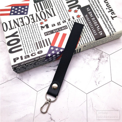 Virves kakla siksna ID kartes turētājiem ar melnu štropes kakla stīgas/siksna USB kamera MP3 DIY tālrunis pakārt Slings virve