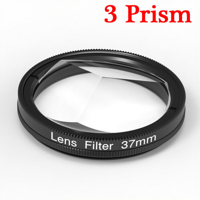 KnightX 37mm CPL Glass ND Macro nd obiectiv mobil Prism Filter Kaleidoscop pentru fotografie