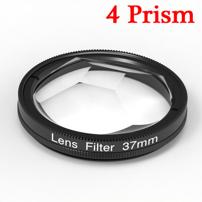 KnightX 37mm CPL Glass ND Macro nd obiectiv mobil Prism Filter Kaleidoscop pentru fotografie
