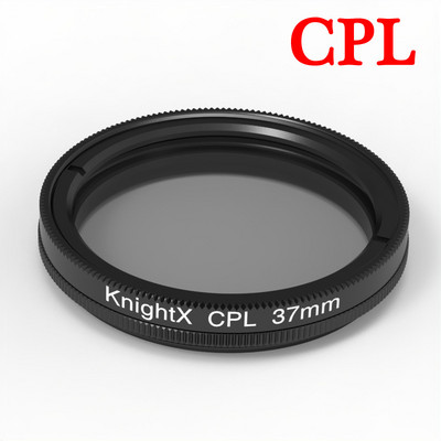 KnightX 37mm CPL Glass ND Macro nd obiectiv mobil Prism Filter Kaleidoscop pentru fotografie
