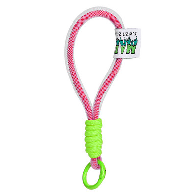 Fluorescējoša neilona sieta mobilā tālruņa aukla īsa atslēgu piekariņa virve Airpods Pro Air mobilā tālruņa pretnozaudēšanas rokas siksnas aproce