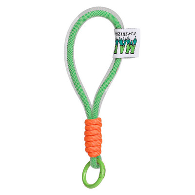 Fluorescējoša neilona sieta mobilā tālruņa aukla īsa atslēgu piekariņa virve Airpods Pro Air mobilā tālruņa pretnozaudēšanas rokas siksnas aproce