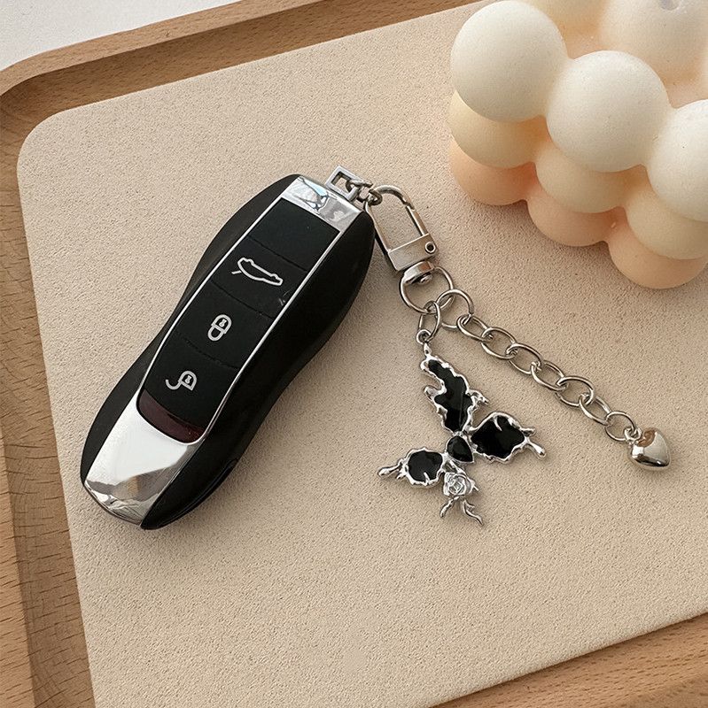 Legirani leptir privjesak za ključeve Y2k telefonski privjesak Ins Style torbica za slušalice Charms Bag Decor Auto privjesak za ključeve