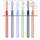 Rokas siksnas Rokas auklas silikona piekariņi mobilajam telefonam kameras atslēgas auklas ķēde Jauka štrope atslēgu piekariņa atslēgu piekarināmā virve