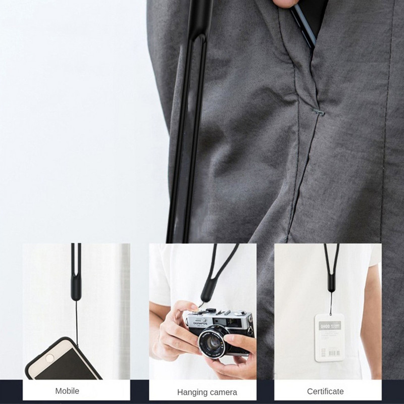 Rokas siksnas Rokas auklas silikona piekariņi mobilajam telefonam kameras atslēgas auklas ķēde Jauka štrope atslēgu piekariņa atslēgu piekarināmā virve