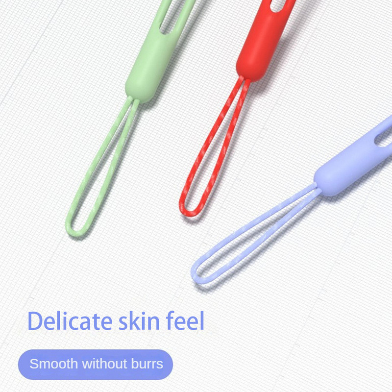 Rokas siksnas Rokas auklas silikona piekariņi mobilajam telefonam kameras atslēgas auklas ķēde Jauka štrope atslēgu piekariņa atslēgu piekarināmā virve