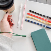 Rokas siksnas Rokas auklas silikona piekariņi mobilajam telefonam kameras atslēgas auklas ķēde Jauka štrope atslēgu piekariņa atslēgu piekarināmā virve